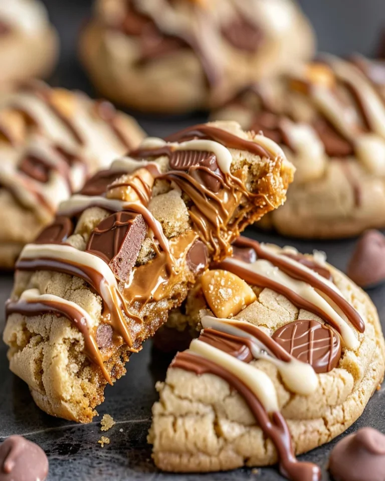 Reese's Erdnussbutter Käsekuchen Kekse Selbstgemacht