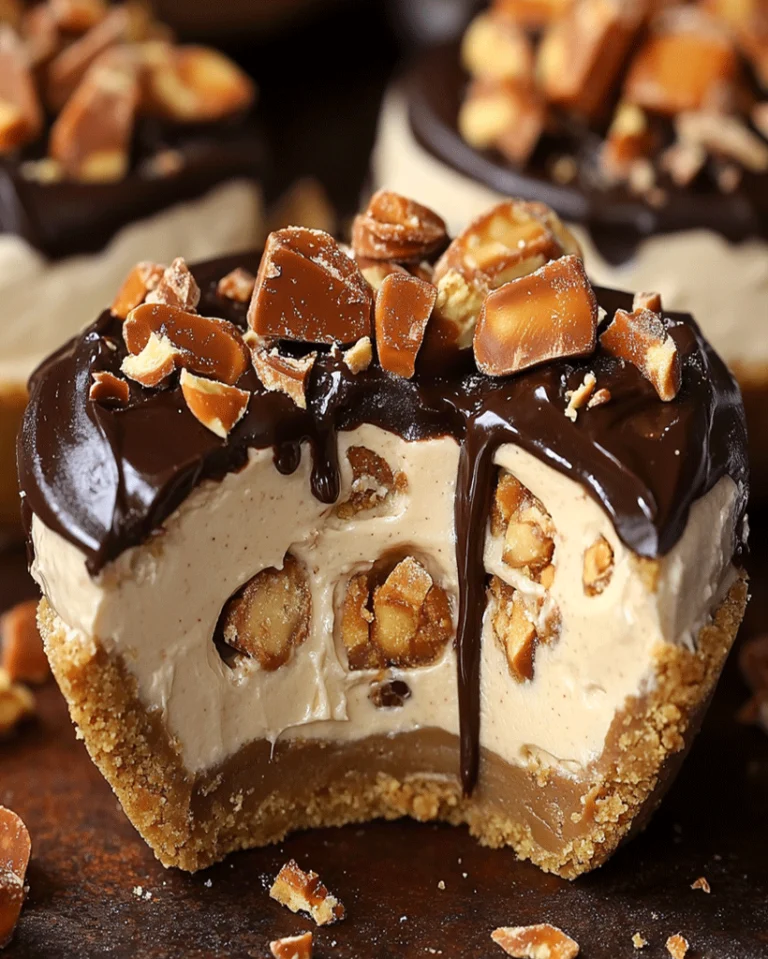 Reese's Erdnussbutter Käsekuchen Törtchen - Einfach Lecker 3 Reese's Erdnussbutter Käsekuchen Törtchen - Einfach Lecker