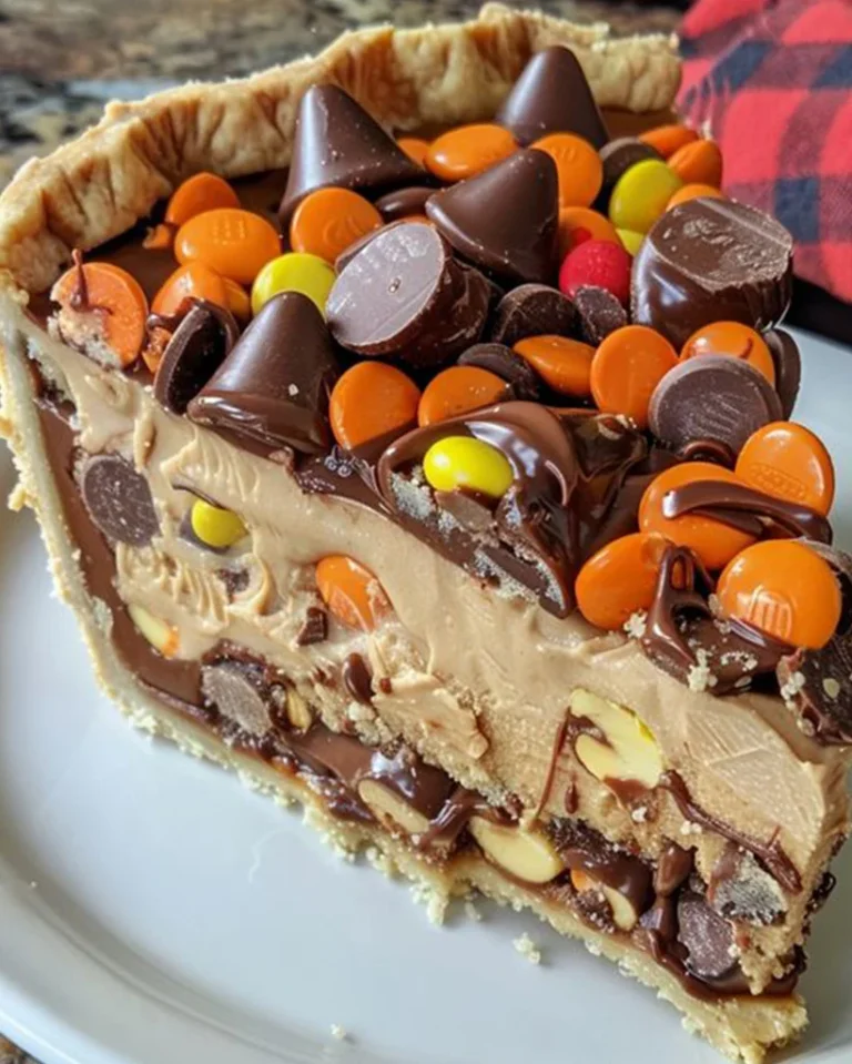 Riesige Erdnussbutter-Schoko-Torte ohne Backen 3 Riesige Erdnussbutter-Schoko-Torte ohne Backen