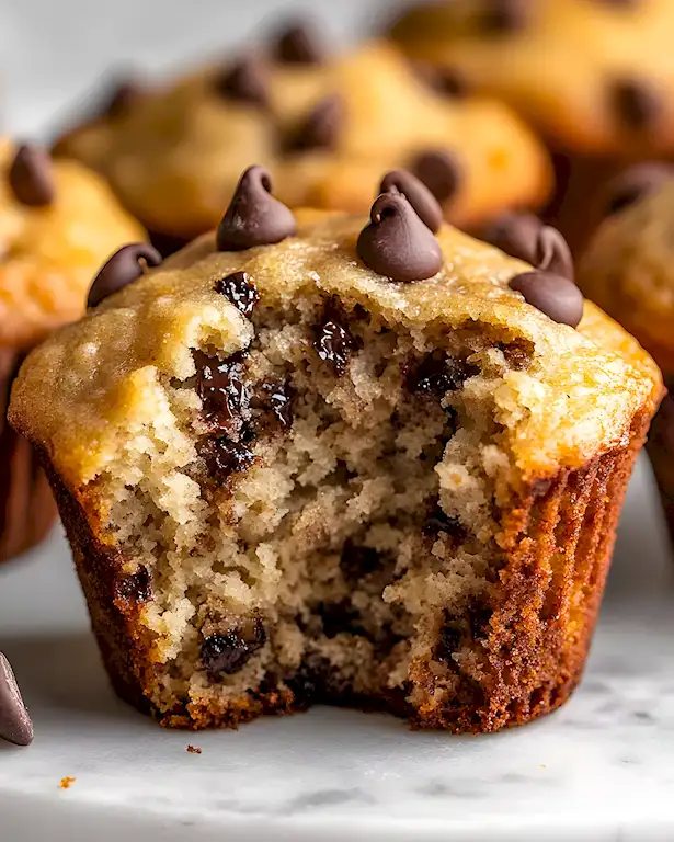 Saftige Bananen-Schoko-Muffins schnell gebacken 3 Saftige Bananen-Schoko-Muffins schnell gebacken