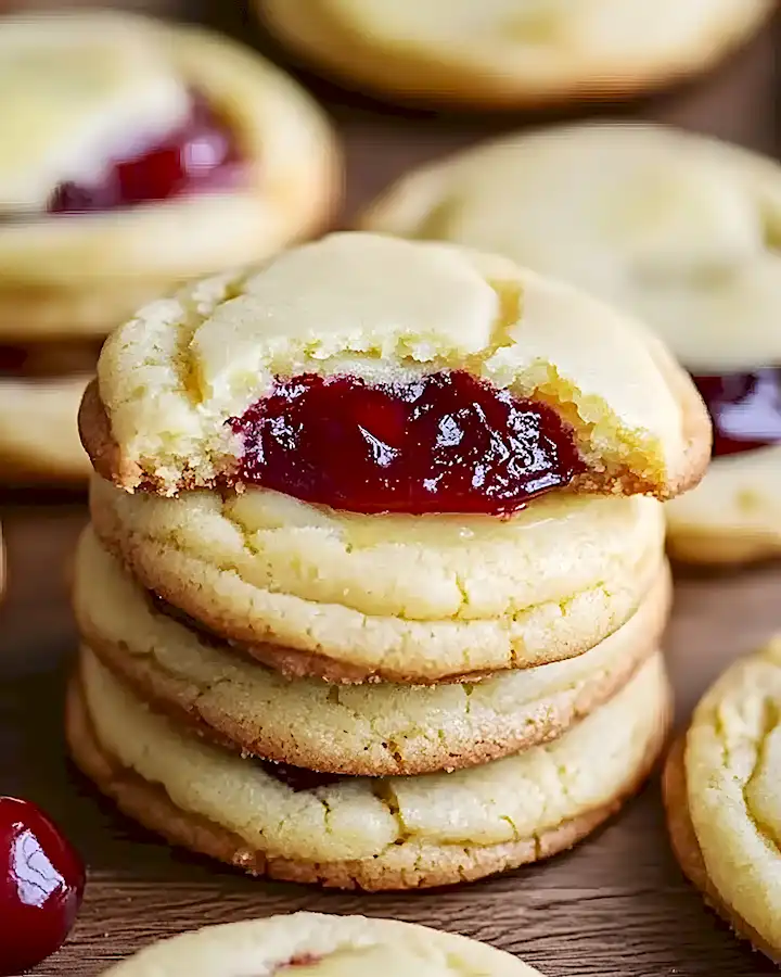 Saftige Kirsch-Zitronen-Kekse mit süßer Glasur 3 Saftige Kirsch-Zitronen-Kekse mit süßer Glasur