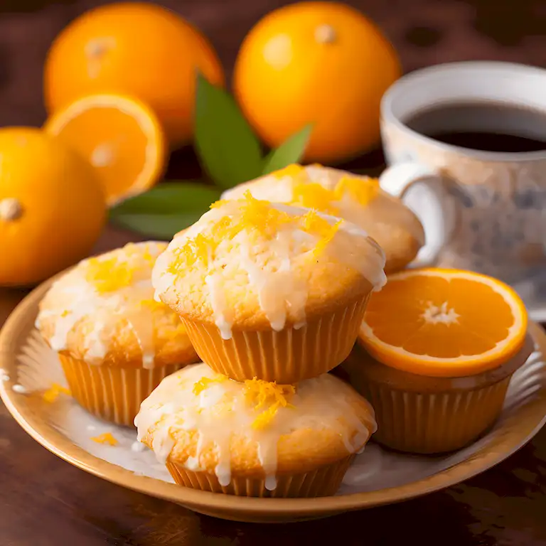 Saftige Orangen Muffins Einfaches Rezept 3 Saftige Orangen Muffins Einfaches Rezept