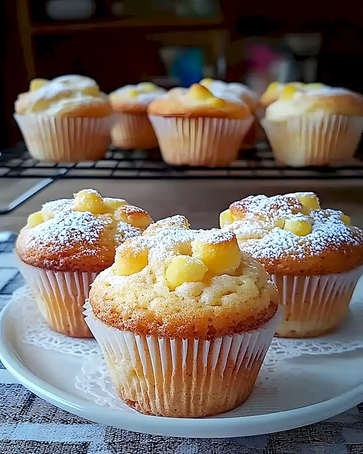 Saftige Quark Muffins mit Pudding schnell gebacken 3 Saftige Quark Muffins mit Pudding schnell gebacken