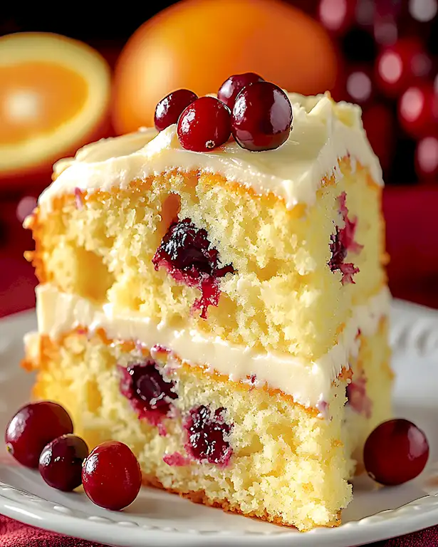 Saftiger Cranberry Orangen Kuchen 3 Saftiger Cranberry Orangen Kuchen