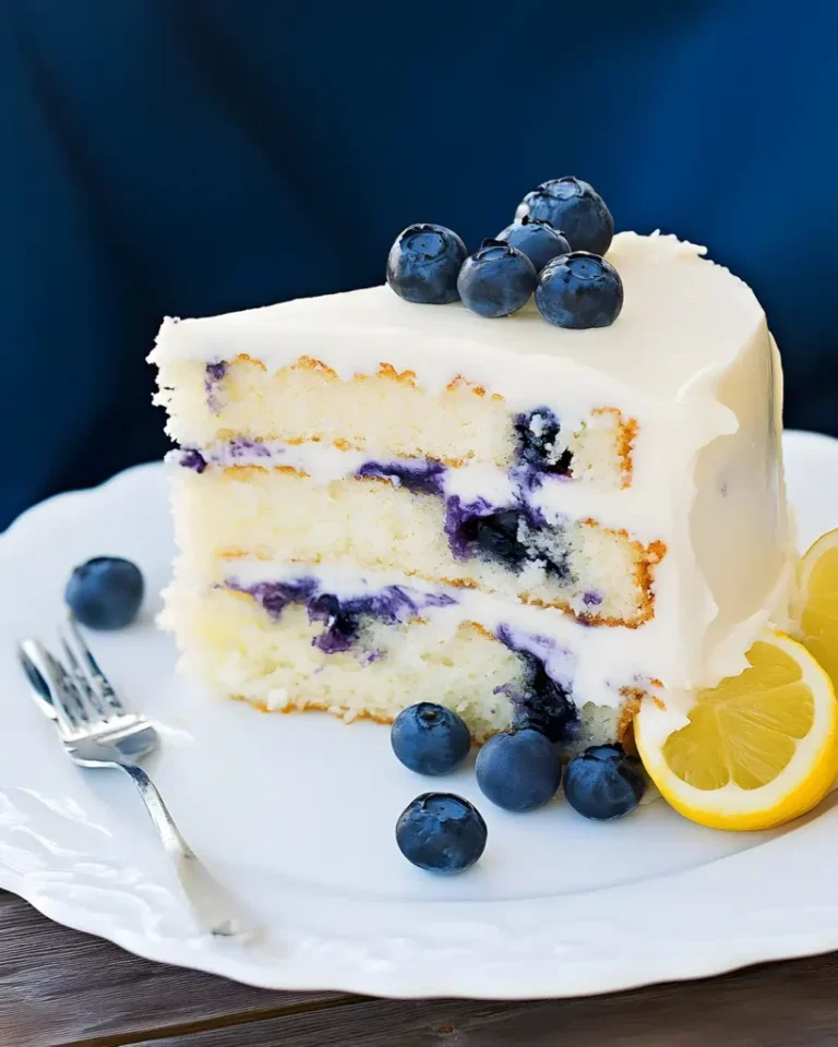 Saftiger Zitronen-Blaubeer-Kuchen Sommergenuss 3 Saftiger Zitronen-Blaubeer-Kuchen Sommergenuss