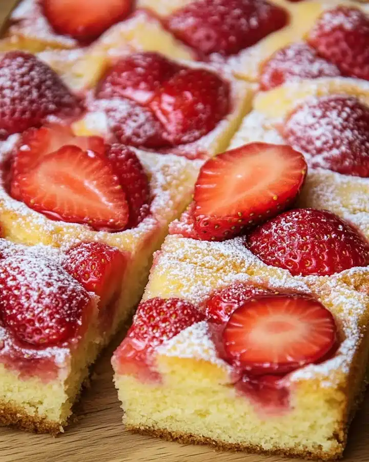Schneller Erdbeer Biskuitkuchen – Einfaches Sommerrezept