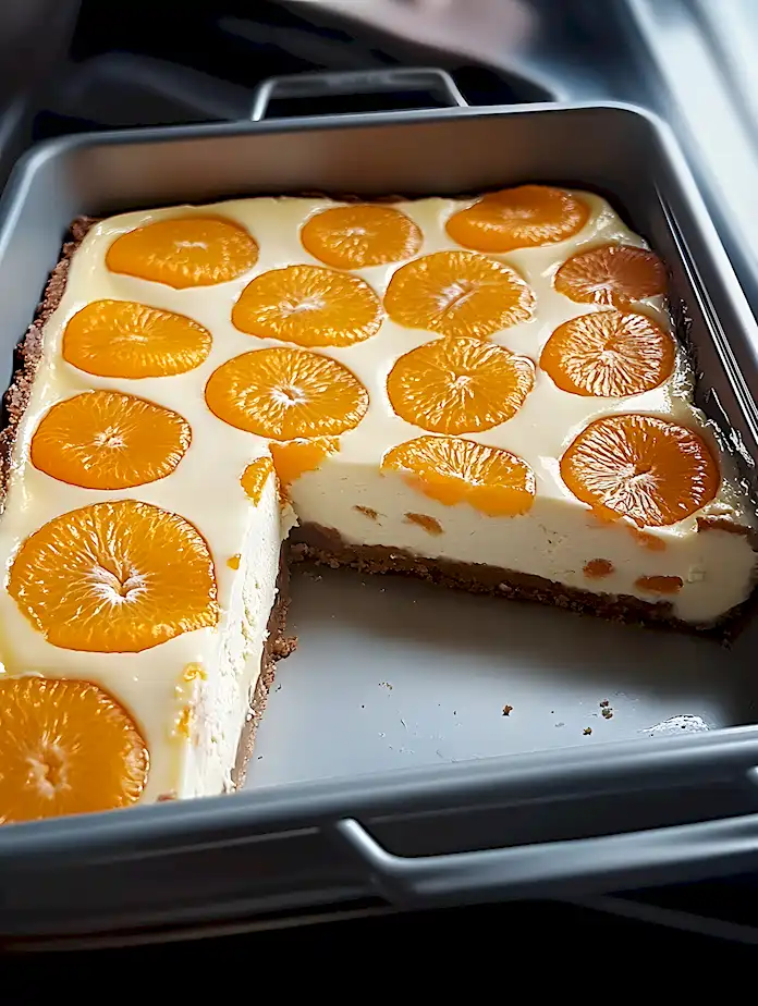 Schneller Käsekuchen mit Mandarinen vom Blech 3 Schneller Käsekuchen mit Mandarinen vom Blech