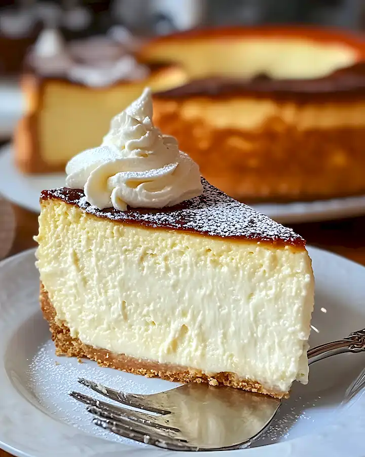 Schneller Quarkkuchen mit Sahne und Zitrone