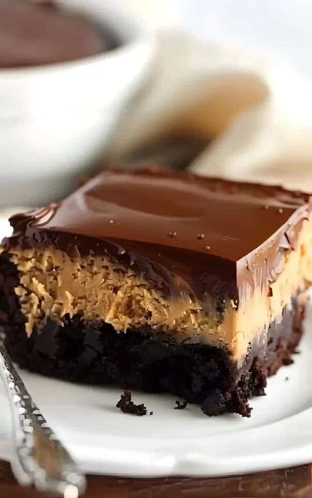Schokoladen-Erdnussbutter-Kuchen super saftig 3 Schokoladen-Erdnussbutter-Kuchen super saftig