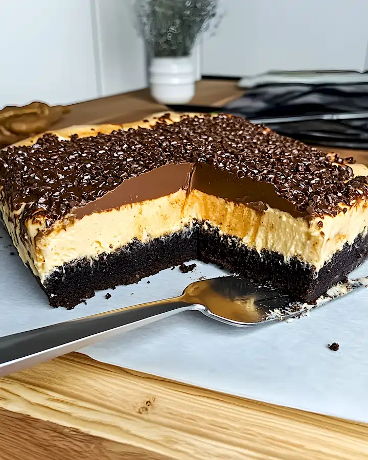 Schokotraum mit Vanillepudding und Schokoglasur 3 Schokotraum mit Vanillepudding und Schokoglasur