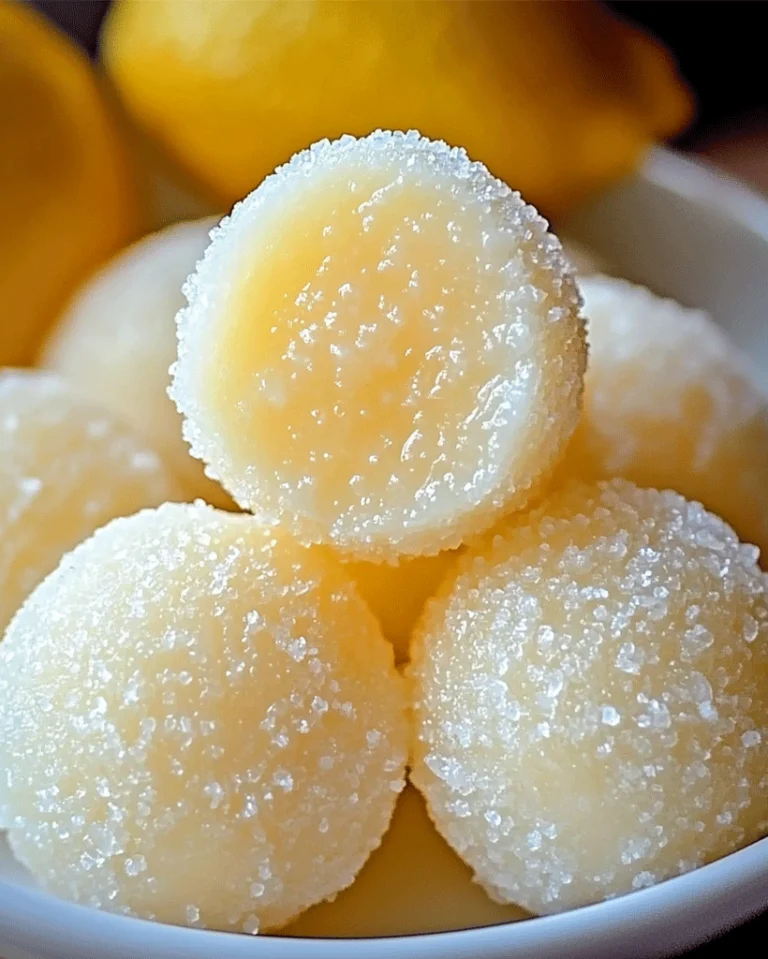 Spritzige Zitronen-Zuckerbällchen – Süße Verführung 3 Spritzige Zitronen-Zuckerbällchen – Süße Verführung