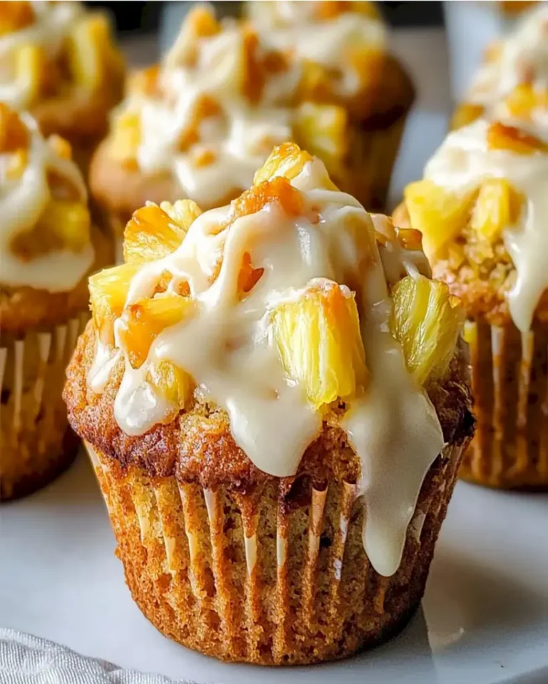 Tropische Ananas-Möhren-Muffins mit Frischkäse-Frosting 3 Tropische Ananas-Möhren-Muffins mit Frischkäse-Frosting