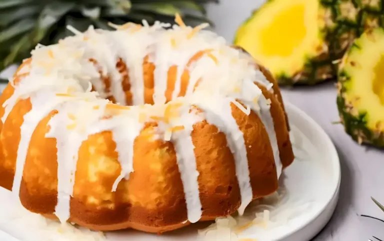 Tropischer Ananas Kokos Gugelhupf 3 Tropischer Ananas Kokos Gugelhupf