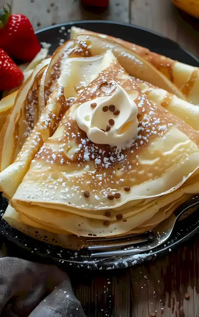 Vanille Crêpes: Einfaches Rezept 3 Vanille Crêpes: Einfaches Rezept