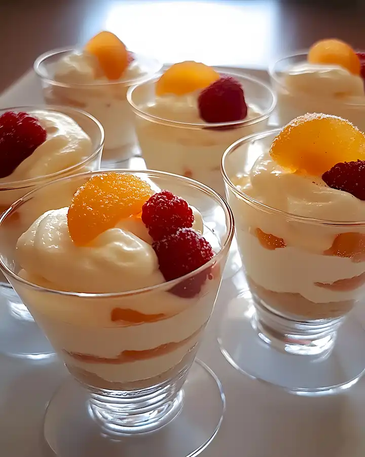 Weihnachtliches Partydessert