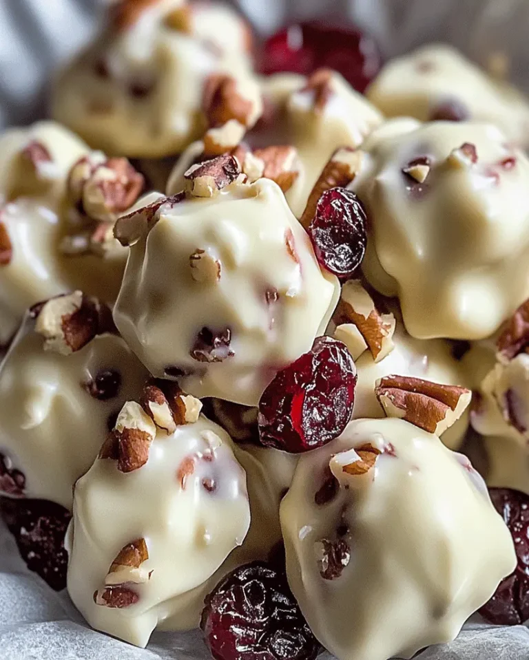 Weiße Schokolade Cranberry Pekan Cluster Festliche Leckerei 3 Weiße Schokolade Cranberry Pekan Cluster Festliche Leckerei