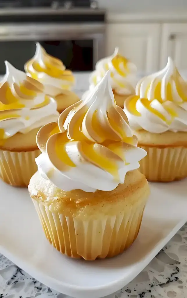 Zitronen Baiser Cupcakes Rezept 3 Zitronen Baiser Cupcakes Rezept