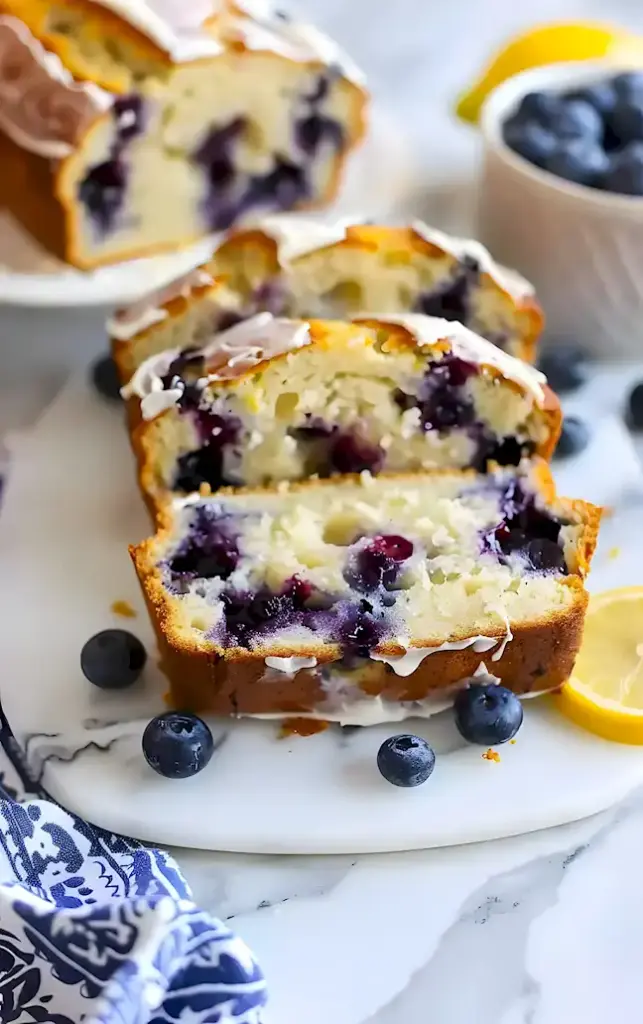 Zitronen Blaubeer Brot Rezept Saftig & Lecker 3 Zitronen Blaubeer Brot Rezept Saftig & Lecker