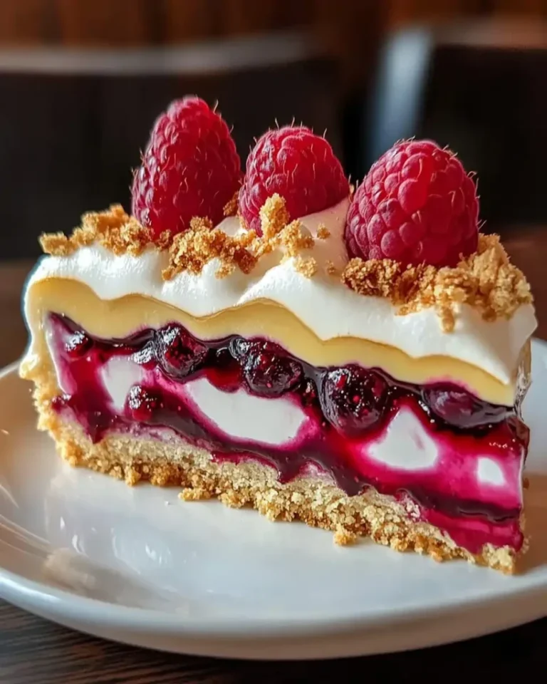 Zitronen Himbeer Baiser Käsekuchen schnell gemacht