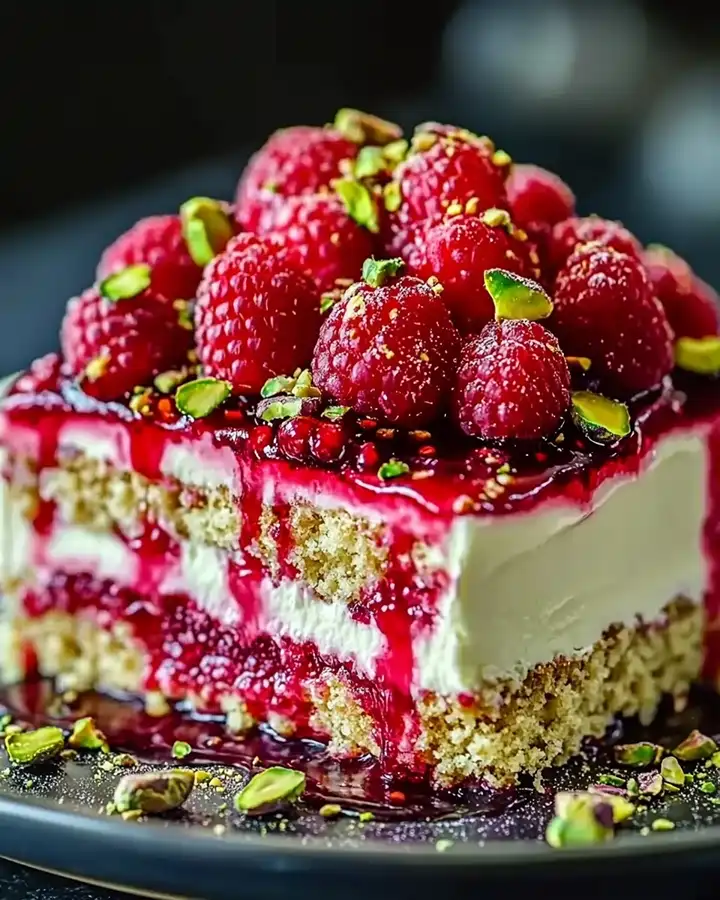 Zitronen-Himbeer-Käsekuchen Rezept: Einfach himmlisch backen