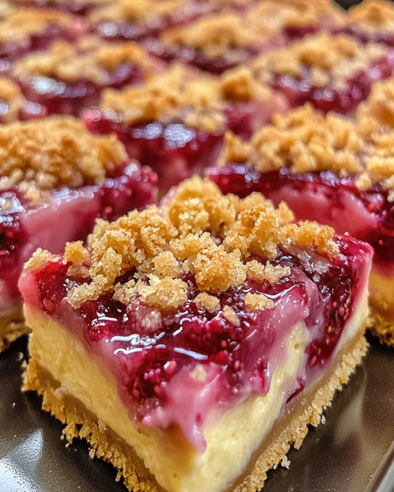 Zitronen-Himbeer-Käsekuchen Riegel mit Crunch 3 Zitronen-Himbeer-Käsekuchen Riegel mit Crunch