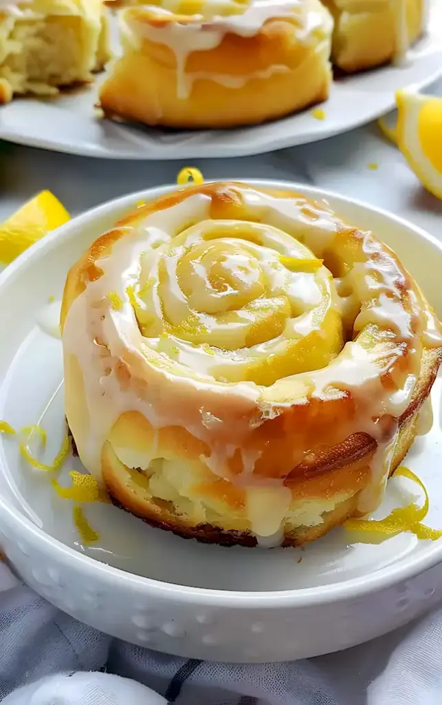 Zitronen Schnecken Rezept: Süße Brötchen Genuss