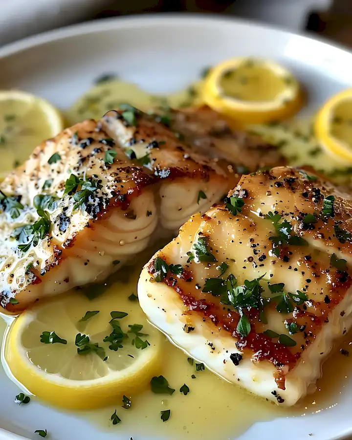 Zitronenbutter Dorschfilet Rezept