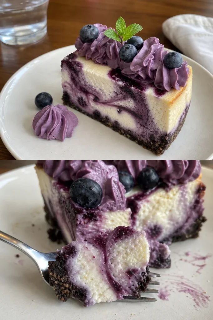 Blaubeer-Käsekuchen 3 Blaubeer-Käsekuchen