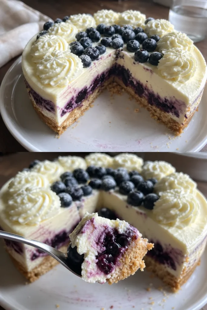 Blaubeer Mascarpone Torte Rezept