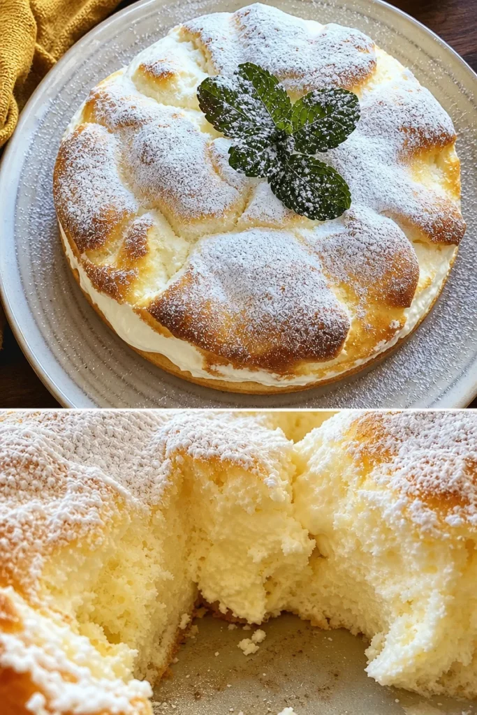 Joghurt-Wolkenkuchen leichtes Rezept 3 Joghurt-Wolkenkuchen leichtes Rezept