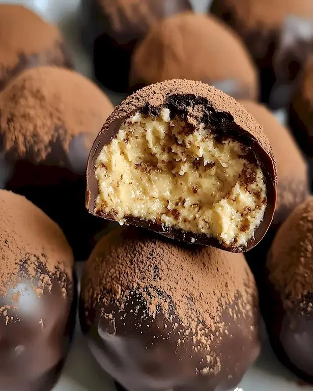 Kaffee-Kakao-Trüffel mit Mascarpone 3 Kaffee-Kakao-Trüffel mit Mascarpone