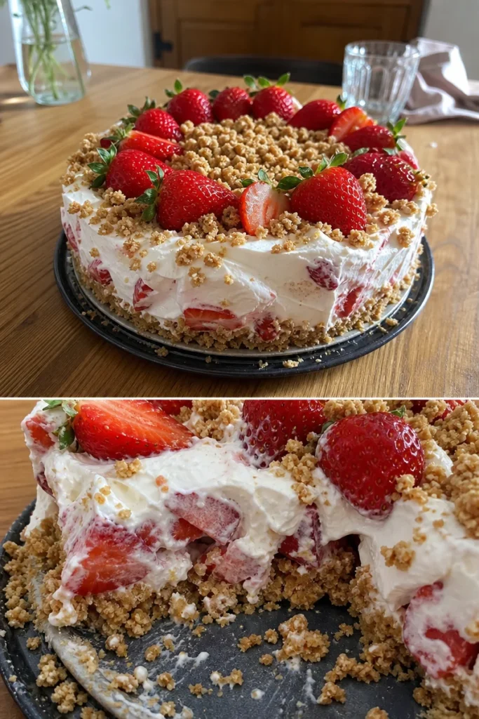 Klassenschleudernde Erdbeer-Kuchen mit Streusel 3 Klassenschleudernde Erdbeer-Kuchen mit Streusel