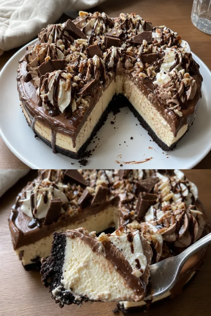 Schokoladen-Käsekuchen ohne Backen 3 Schokoladen-Käsekuchen ohne Backen