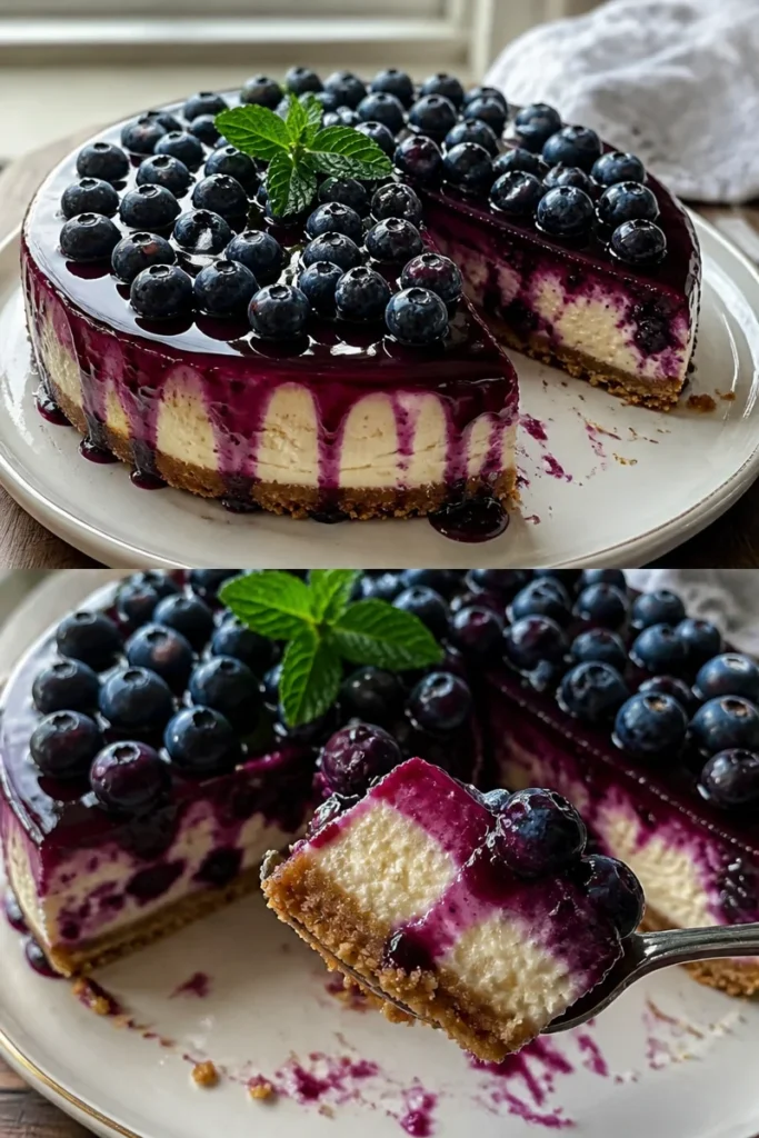 Saftiger Brombeerkäsekuchen mit Frischkäse 3 Saftiger Brombeerkäsekuchen mit Frischkäse