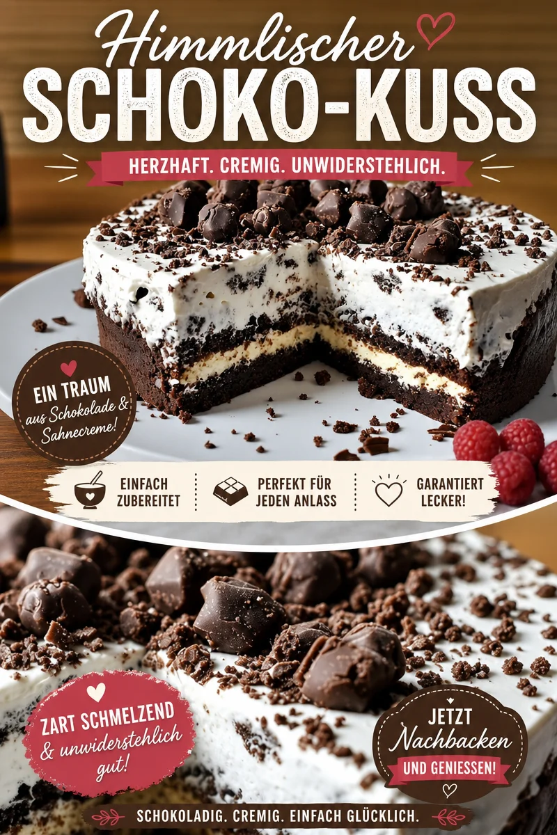 Schoko-Sahne-Torte: Fluffiger Joghurt-Kokos-Creme Genuss für Schokoladenliebhaber Schoko-Sahne-Torte: Fluffiger Joghurt-Kokos-Creme Genuss für Schokoladenliebhaber - Entdecke das perfekte Rezept für eine himmlisch fluffige Schoko-Sahne-Torte mit Joghurt-Kokos-Creme! Ideal für jeden Anlass und einfach in der Zubereitung. Überrasche deine Familie und Freunde mit diesem schokoladigen Traum. Jetzt ausprobieren und in eine Welt voller Genuss eintauchen! #Tortenliebe #DessertLover #Rezeptidee