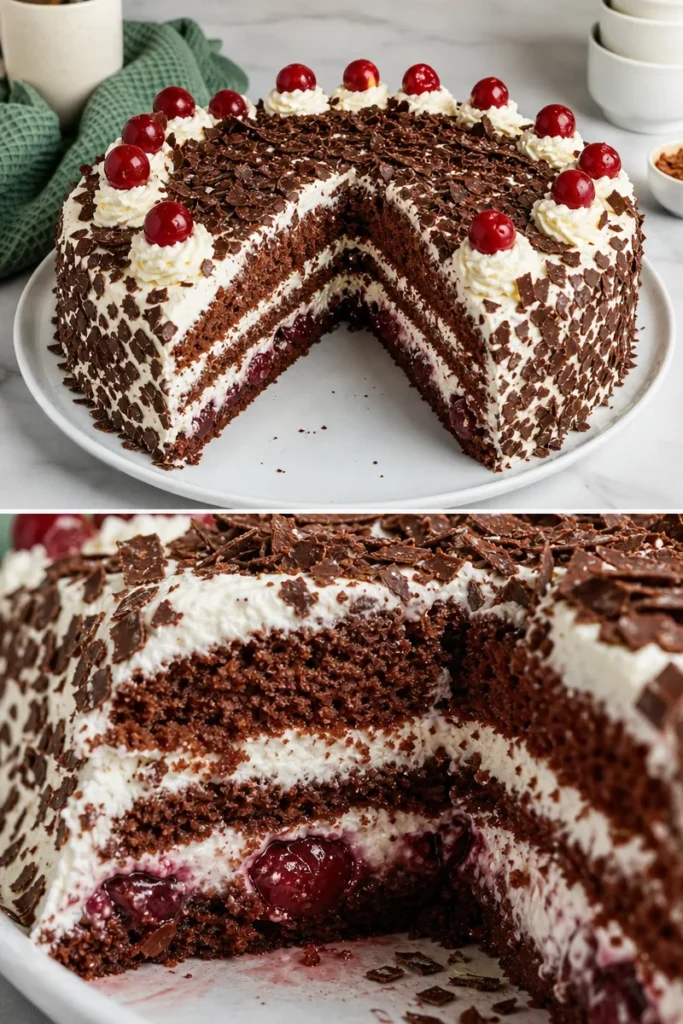 Schwarzwälder kirsch torte Original rezept