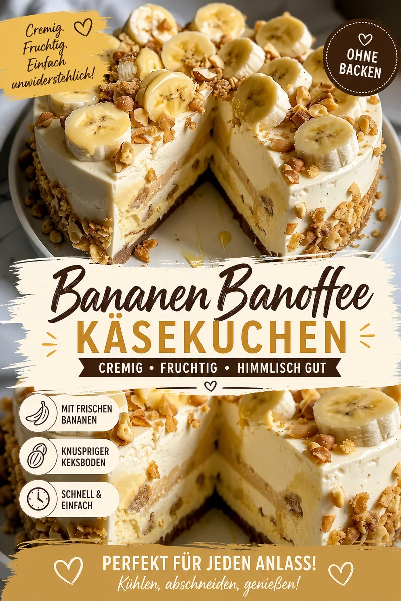 Verwöhne dich mit unwiderstehlichem Bananenpudding Crunch Käsekuchen Verwöhne dich mit unwiderstehlichem Bananenpudding Crunch Käsekuchen - Dieser Bananenpudding Crunch Käsekuchen ist der perfekte Genuss für jede Gelegenheit! Mit einer knusprigen Böden und einer cremigen Füllung wird jeder Bissen ein Fest der Sinne. Lass dich von diesem Rezept inspirieren und zaubere eine süße Köstlichkeit für deine Liebsten! Probiere es aus und teile dein Resultat! #Käsekuchen #Bananenkuchen #BackenMitLiebe